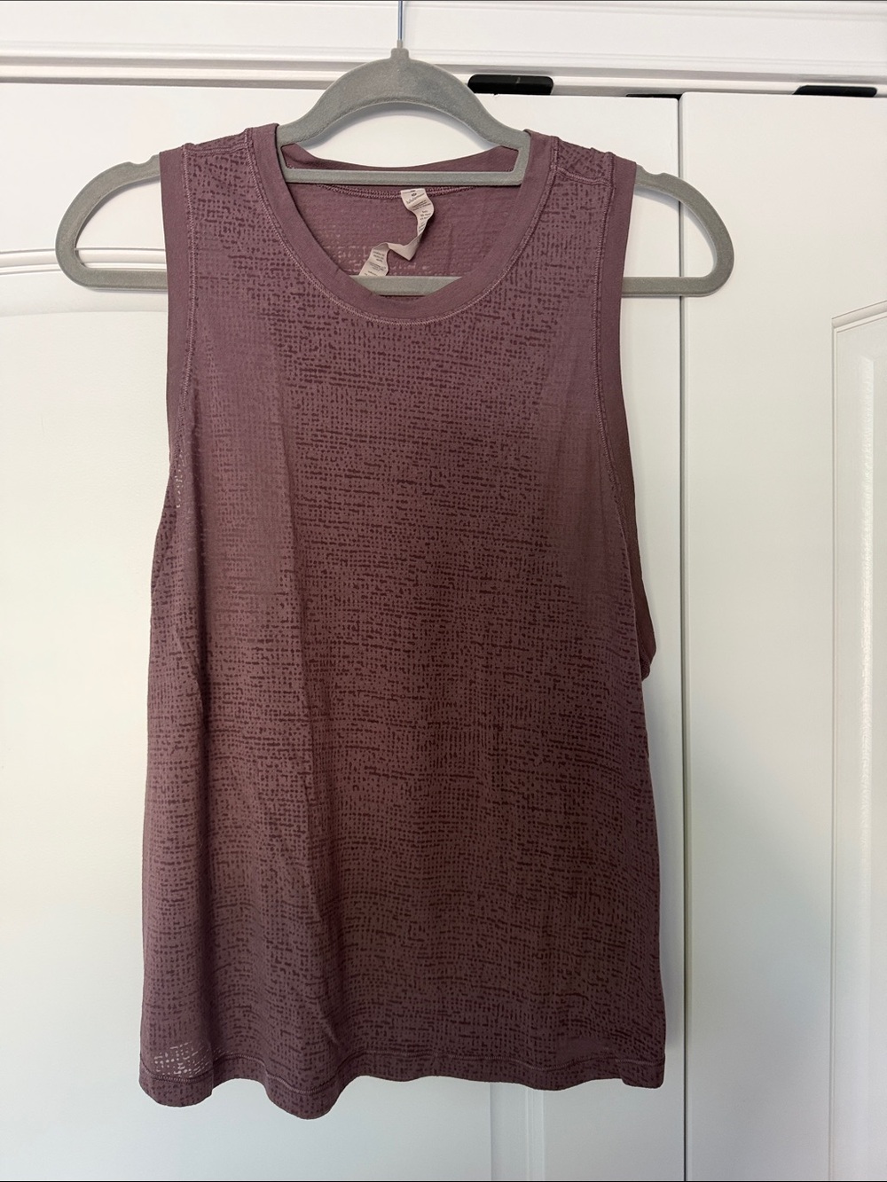 lululemon athletica Textured Sleeveless Tank - Dusty Plum